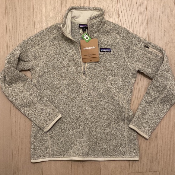 Patagonia Jackets & Blazers - New with tags!  Women’s Patagonia Better Sweater Jacket 1/4” Zip - Size Small